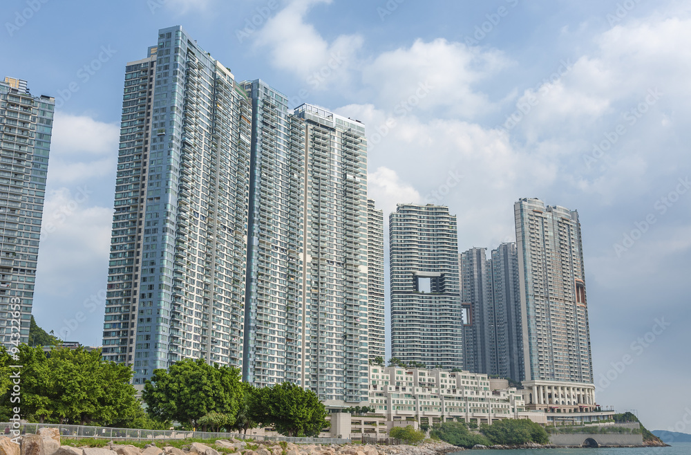 luxurious residential building in Hong Kong luxurious residential building in Hong Kong
