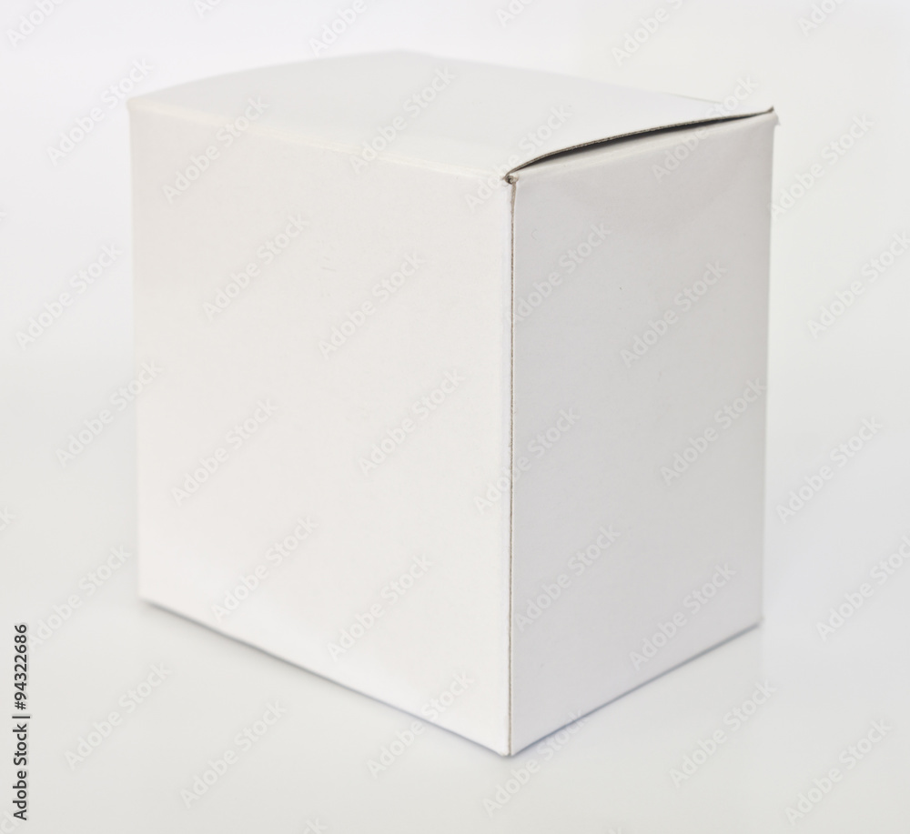 White box isolated White box isolated