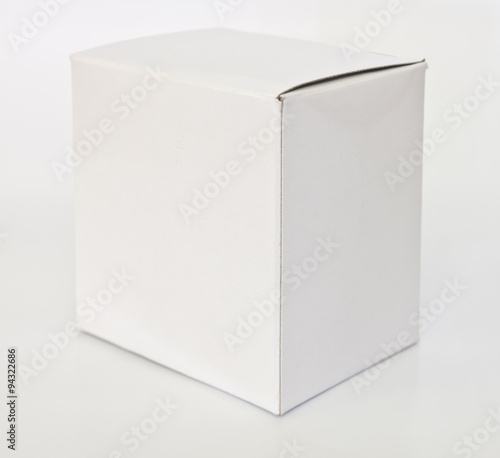 White box isolated