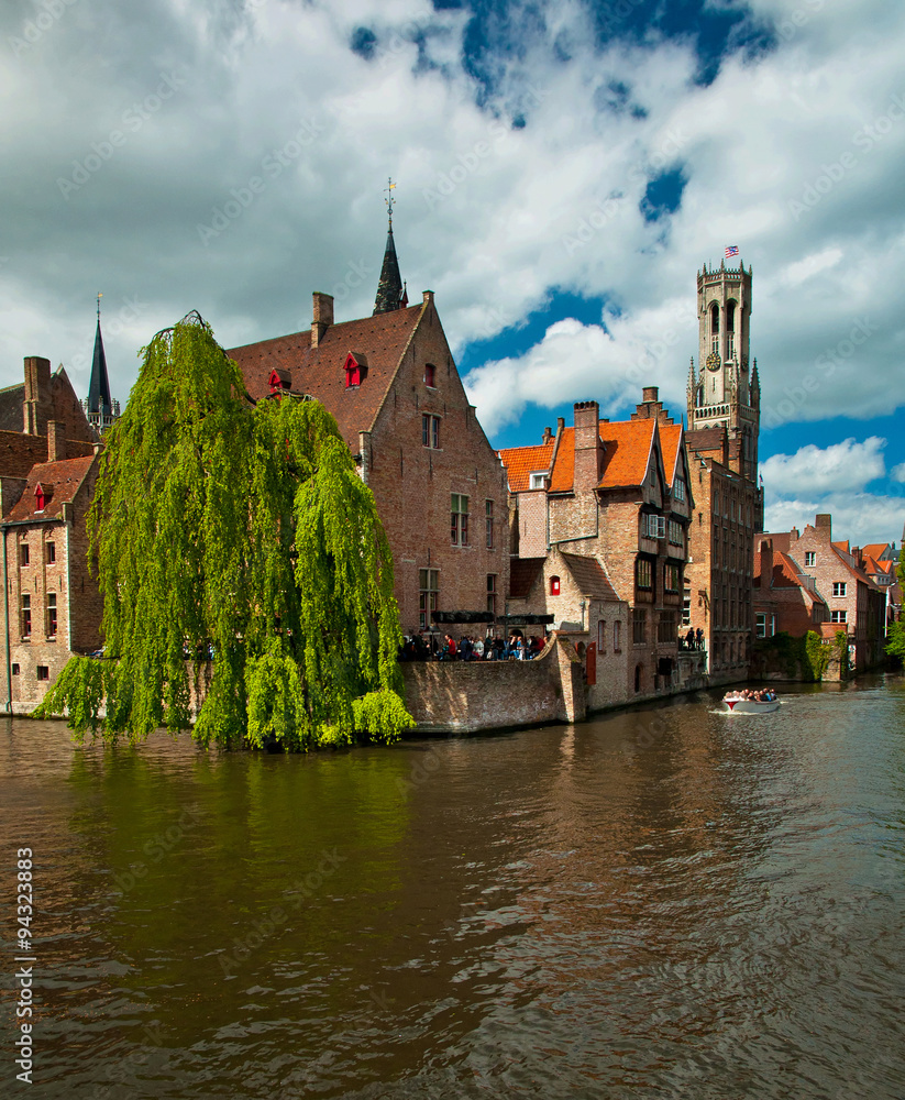 Houses in Bruges, Beglium