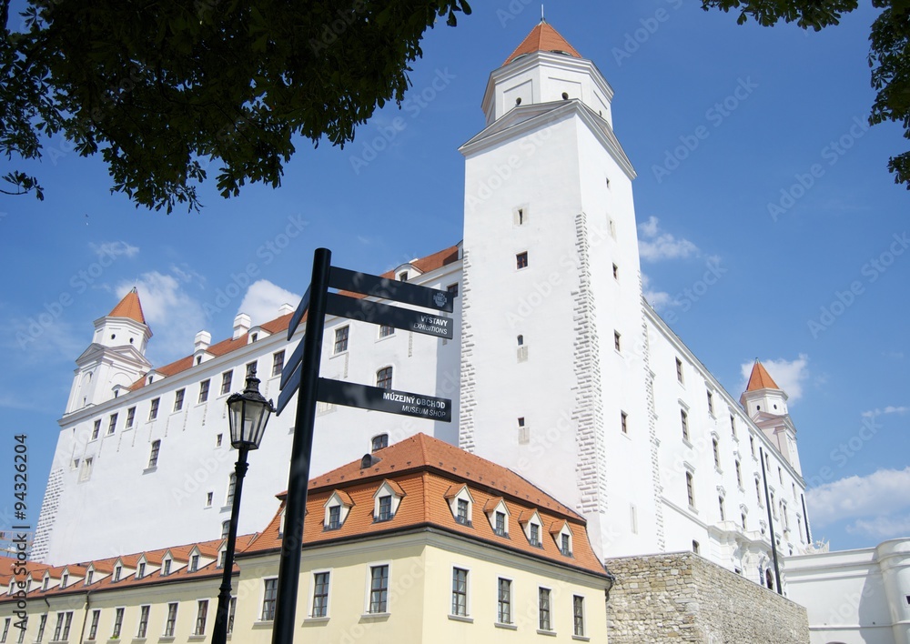 Bratislava Castle courtyard