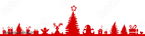 Weihnachtssilhouette