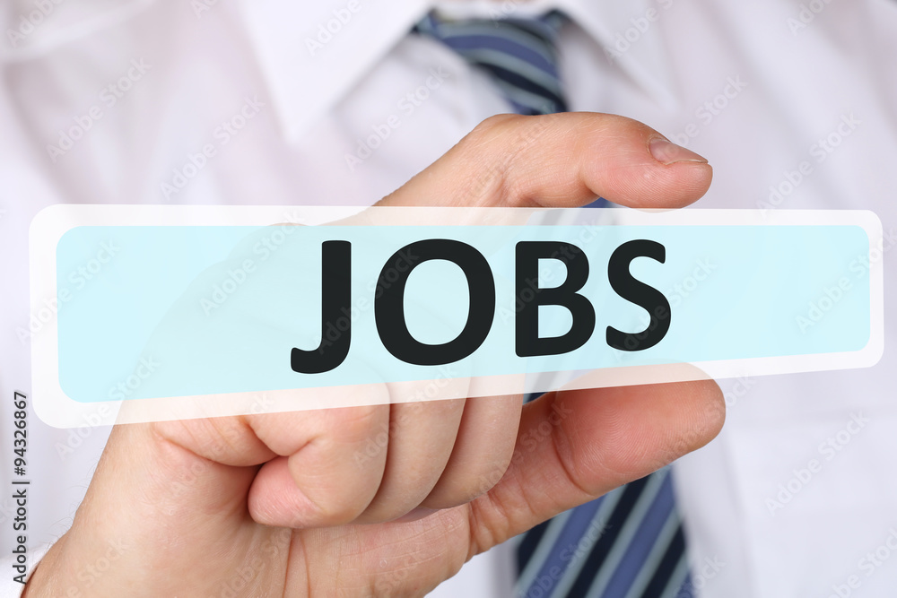 Business man Konzept mit Jobs Job Arbeit Jobsuche Business man Konzept mit Jobs Job Arbeit Jobsuche