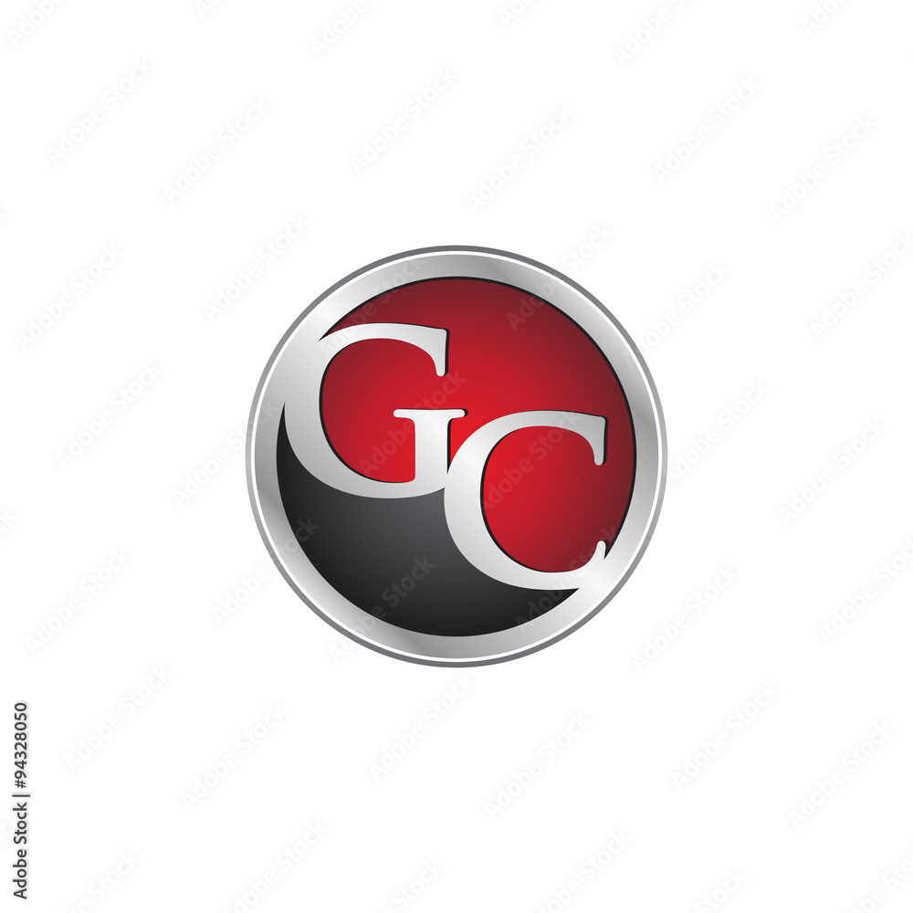 GC initial circle logo red GC initial circle logo red