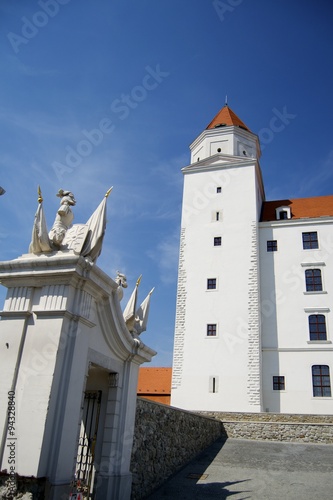 Photography Coat of Arms at Bratislava Castle