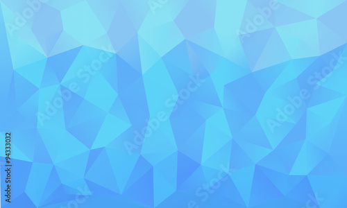 low poly background blue 4