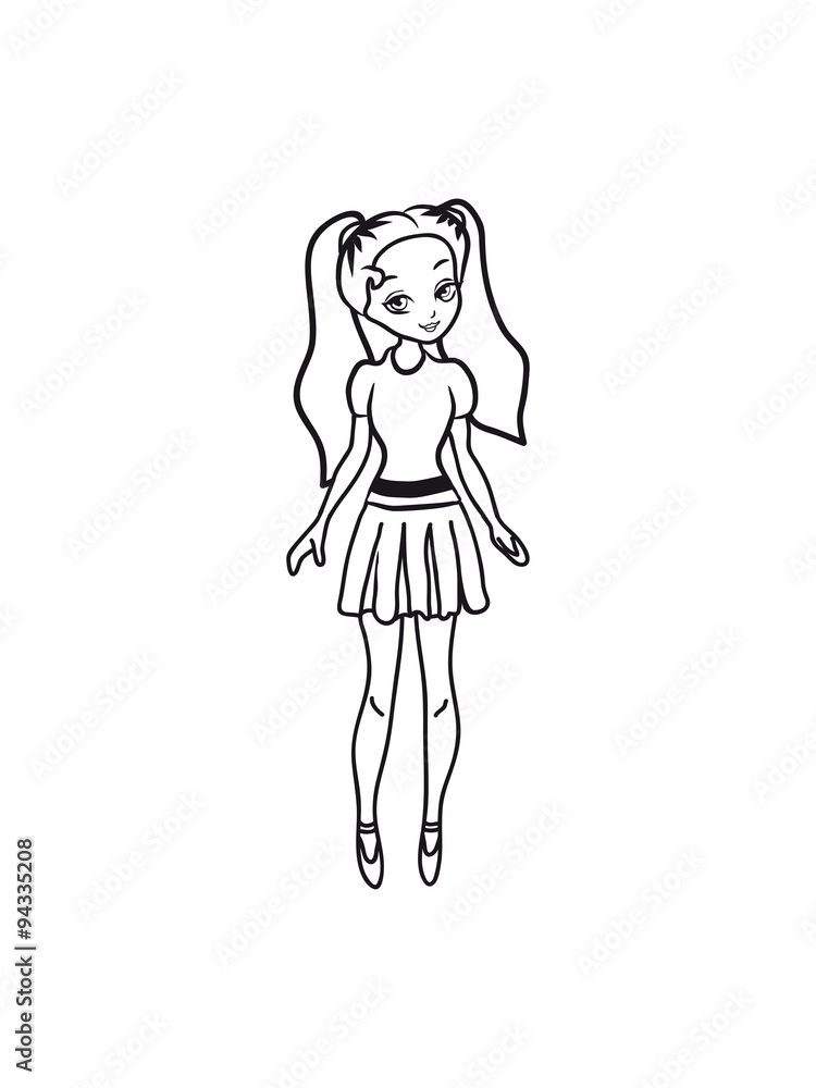 Fototapeta premium Girl doll clothes