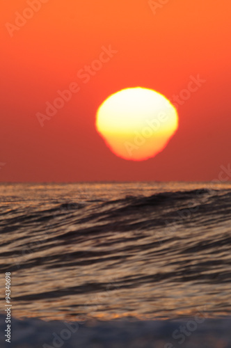 Fototapeta Naklejka Na Ścianę i Meble -  Sunrise over the Indian Ocean 3