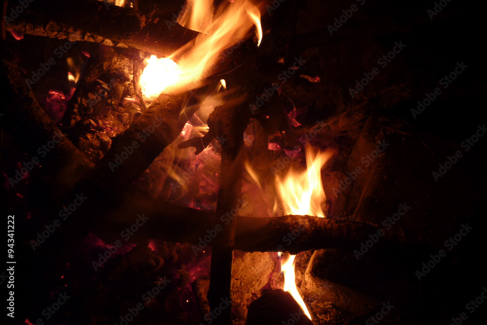 Fototapeta premium Lagerfeuer