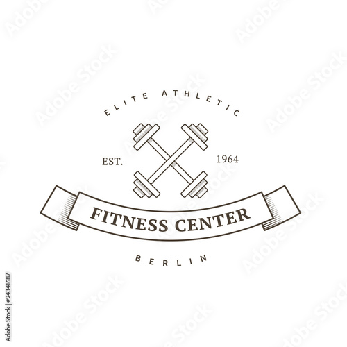 logo in vintage style