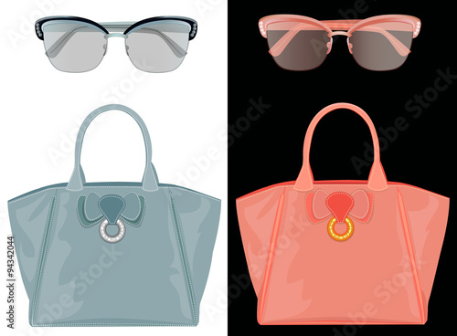 Sunglasses and handbags
