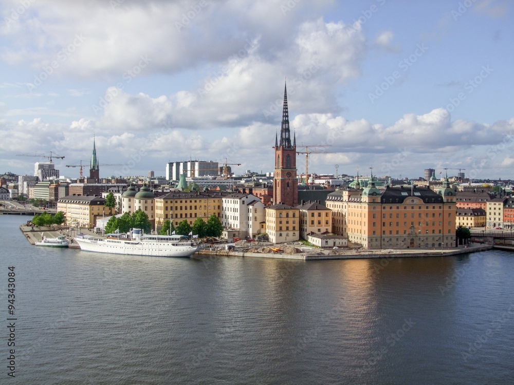 Stockholm aerial view