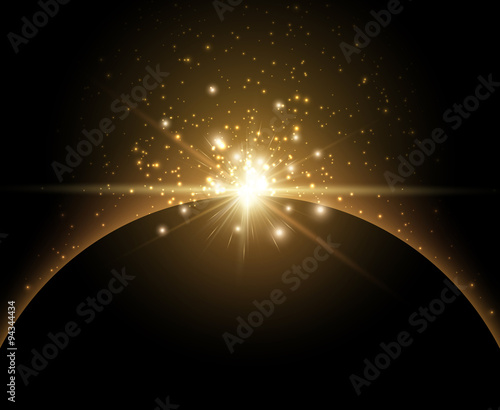Earth planet background.