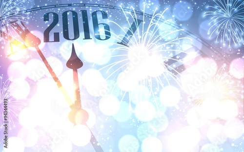 2016 New Year background.