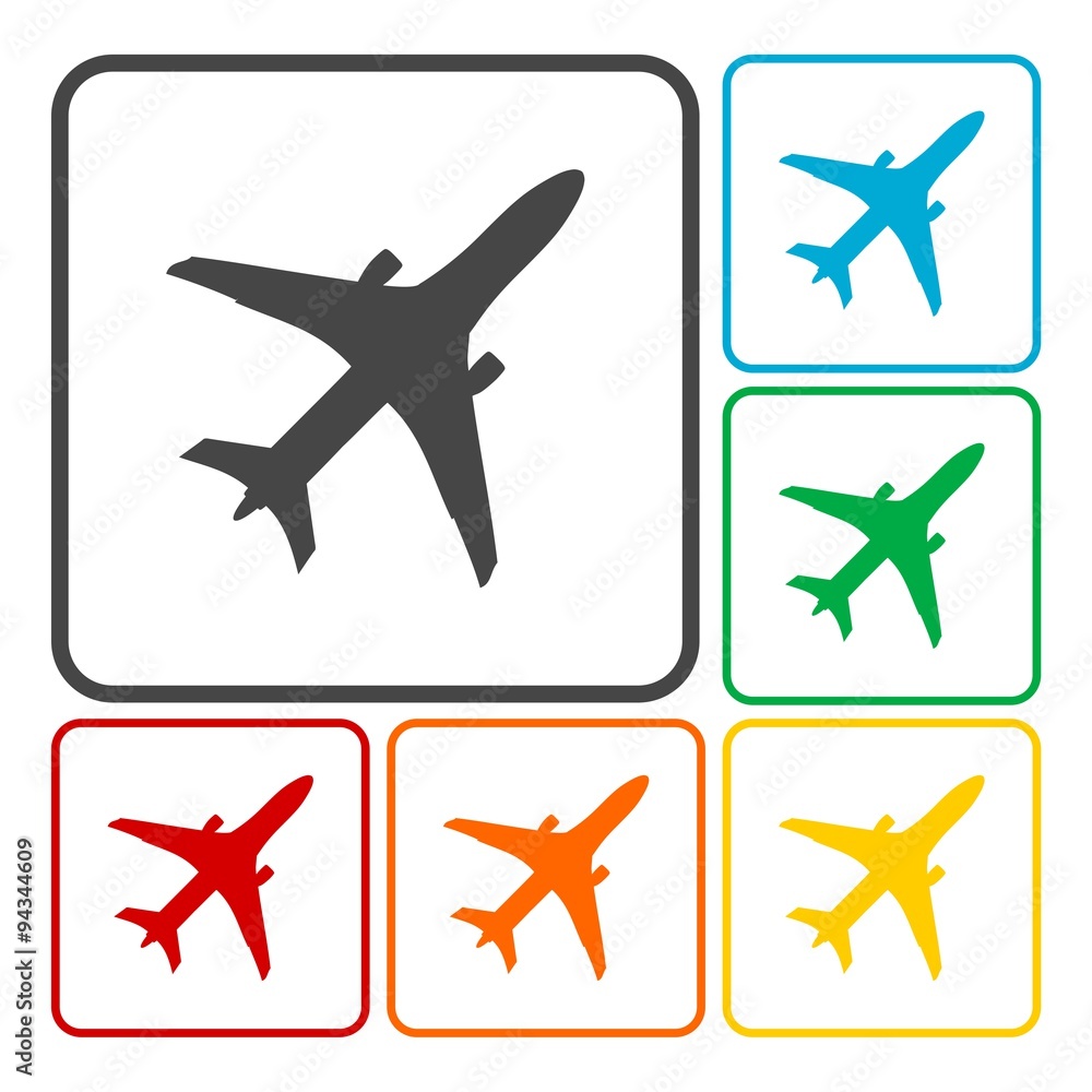 Plane icons
