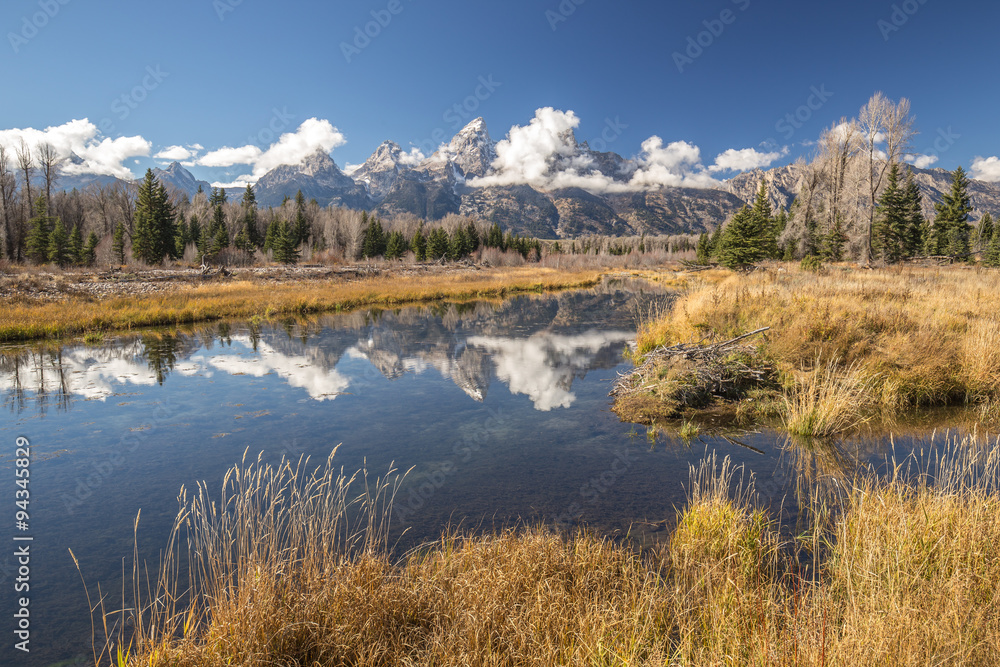 Fototapeta premium Grand Teton national park view