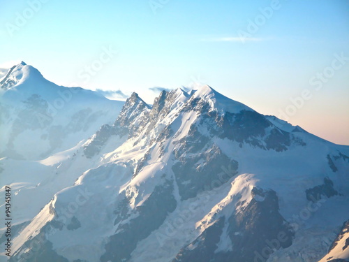 Switzerland Monte Rosa Breithorn 