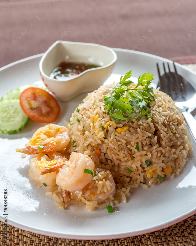 Shrimp fried rice Shrimp fried rice