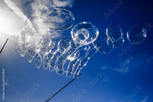Symphony of soap bubbles