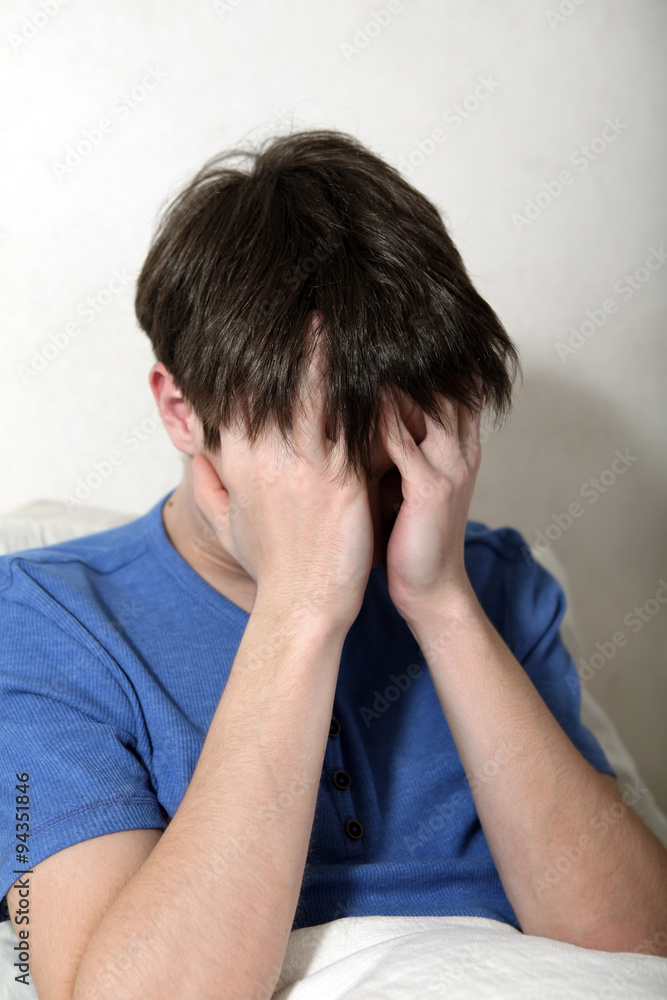 Sad Young Man Sad Young Man