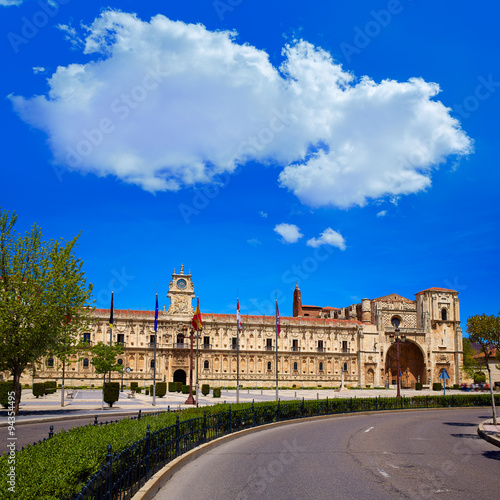 San Marcos in Leon at the way of Saint James