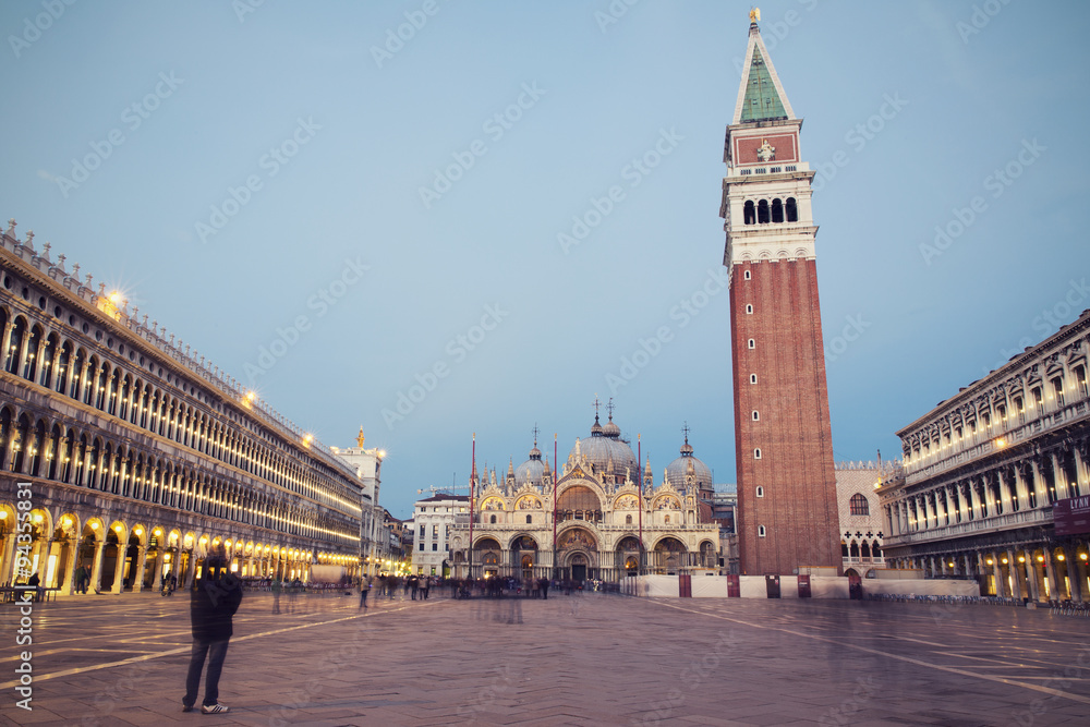 San Marco square in Venice, Italy