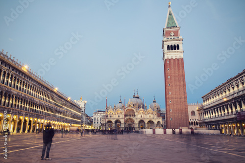 San Marco square in Venice  Italy