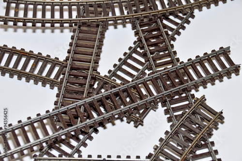 Modelleisenbahn - Modellbahnschienen