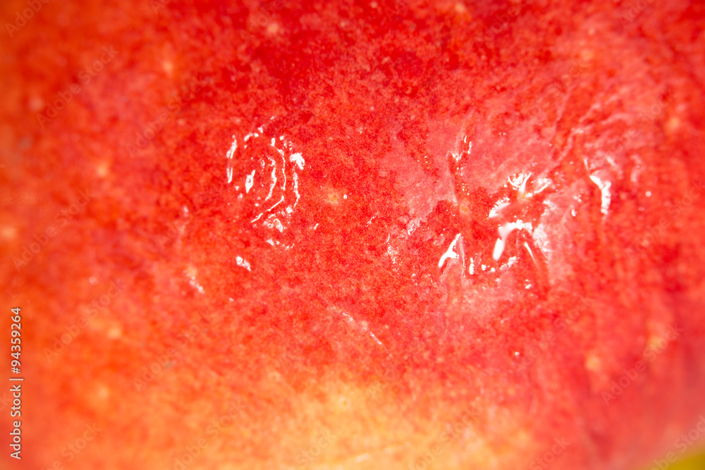 background of red apple. close-up background of red apple. close-up