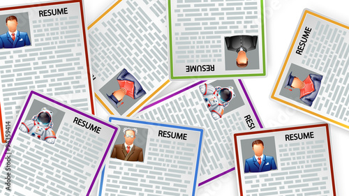 picture of resumes