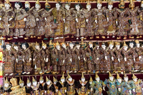 Traditional Burmese puppets