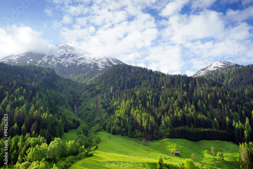 Fototapeta Naklejka Na Ścianę i Meble -  Alps landscape, Austria