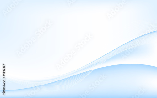 Blue modern abstract lines swoosh certificate. Vector illustrati
