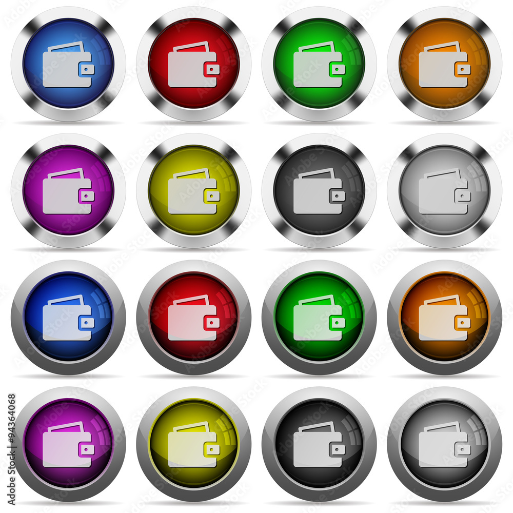 Wallet button set Wallet button set