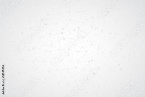 Abstract bright simple tech vector background. Connection structure. Polygonal vector background. Abstract science background