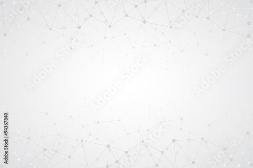 Abstract bright simple tech vector background. Connection structure. Polygonal vector abstract wallpaper. Abstract technology shapes. Vector science background