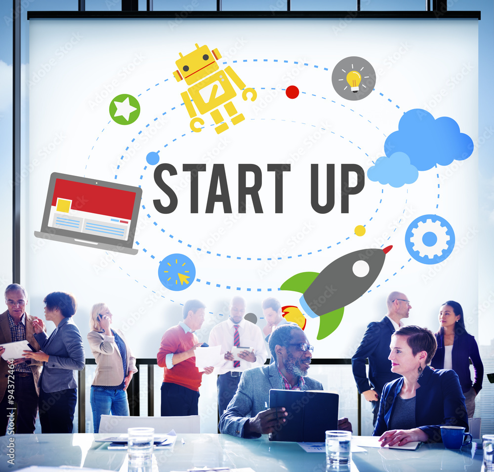 Start Up Goals Growth Success Plan Business Concept Start Up Goals Growth Success Plan Business Concept