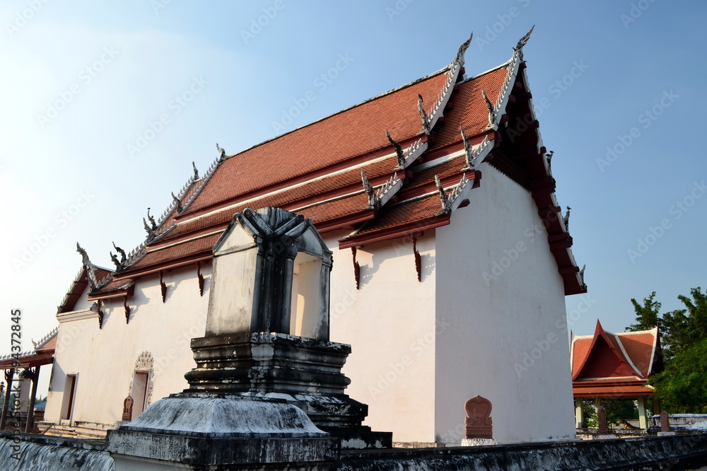 Thai temple/Buddhist site of chueng tha-na bot,nonthaburi city,thailand. Thai temple/Buddhist site of chueng tha-na bot,nonthaburi city,thailand.