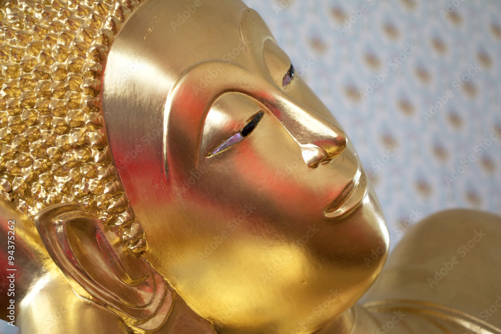 Sleeping Buddha in the temple