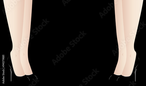 Stocking Leg Background