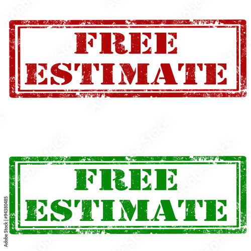 Free Estimate-stamps