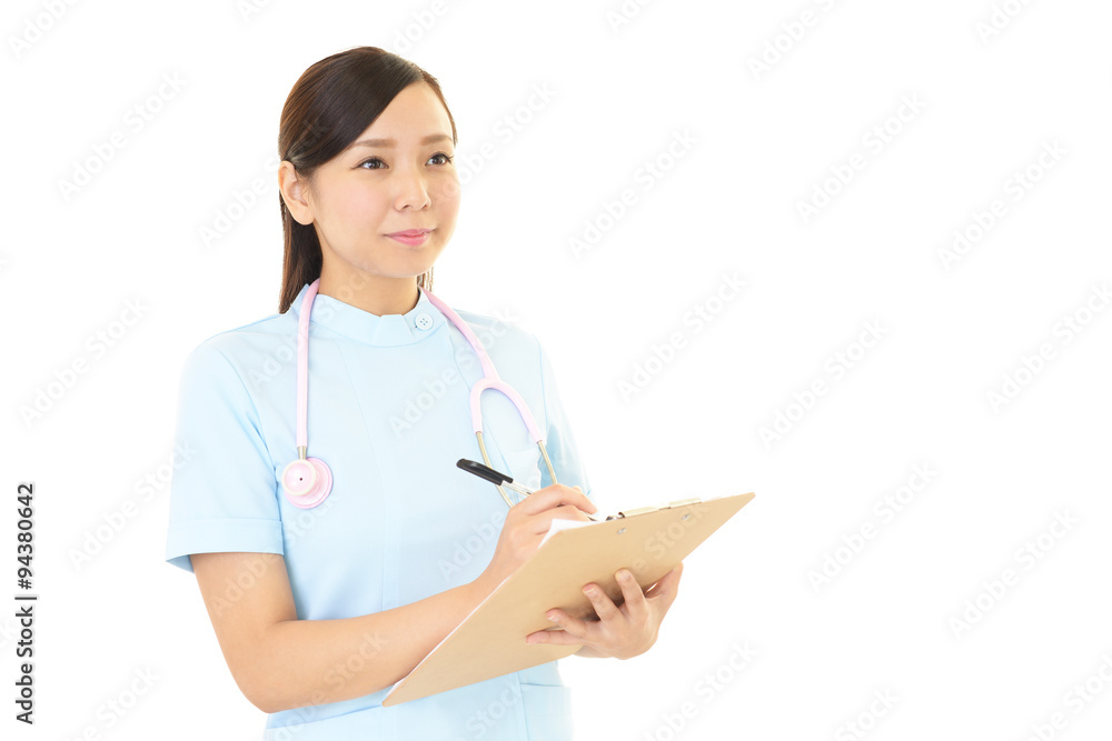 笑顔の看護師 笑顔の看護師