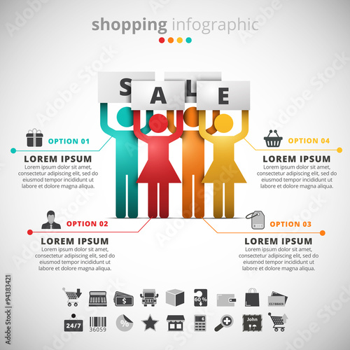 Shopping Infographic