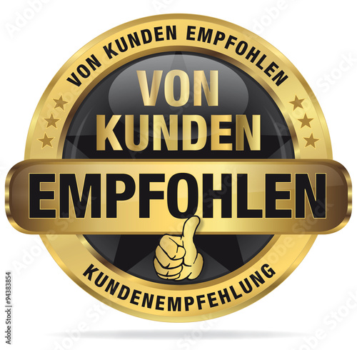 Von Kunden empfohlen - Kundenempfehlung