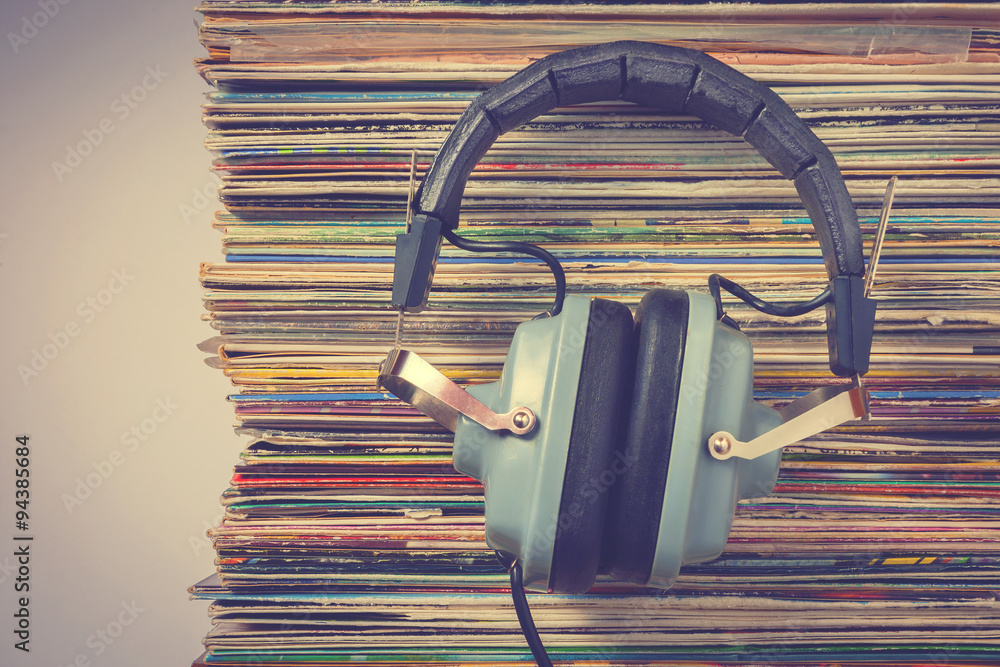 Fototapeta premium Audiophile headphones