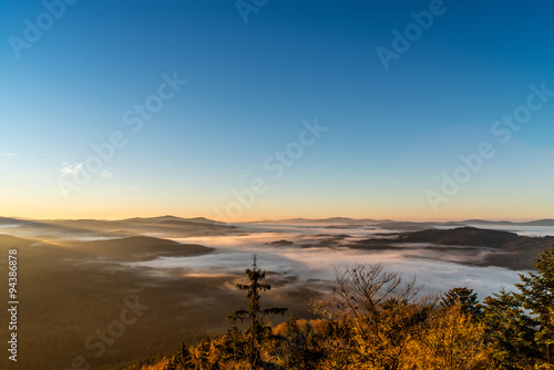 Sonnenaufgang Bayerwald