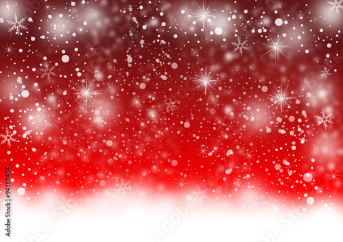Hintergrund mit Sternen in rot