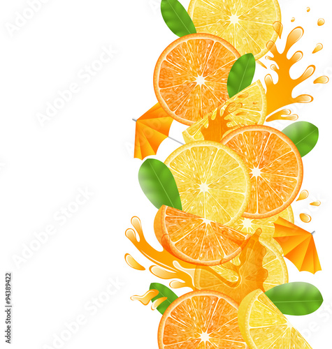 Sliced Oranges and Lemons