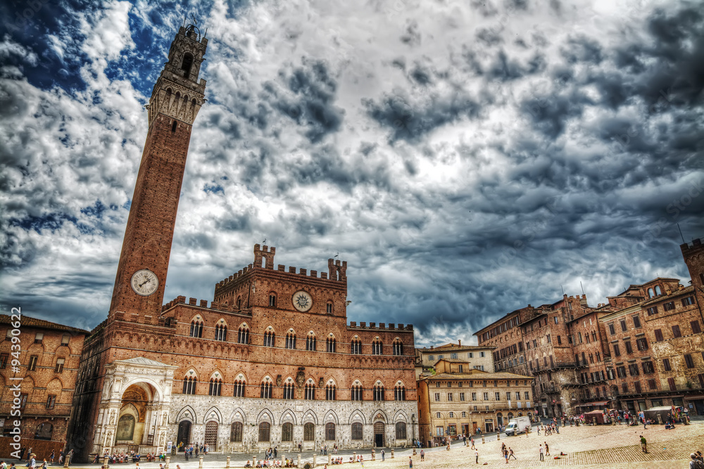 Piazza del Campo in Siena