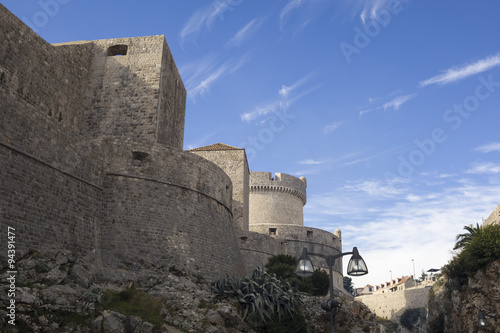 Ancient walls of Dubrovnik, Croatia